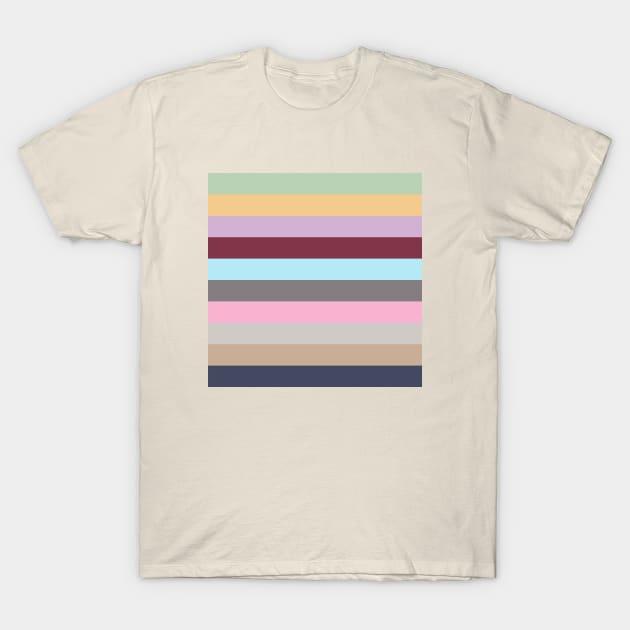 Eras Colors Abstract T-Shirt by Tomorrowland Arcade